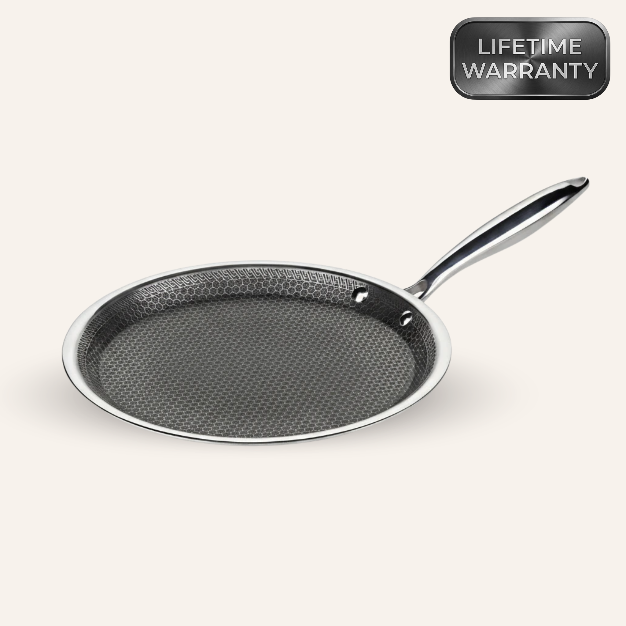 Jones Titanium Honey Crêpe Pan