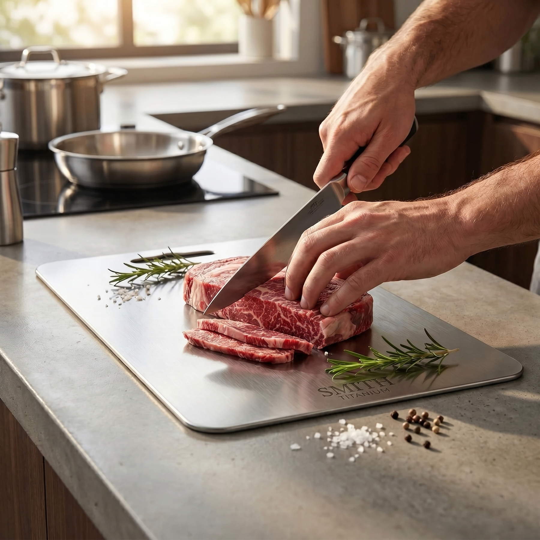 Jones Titanium Cutting Board