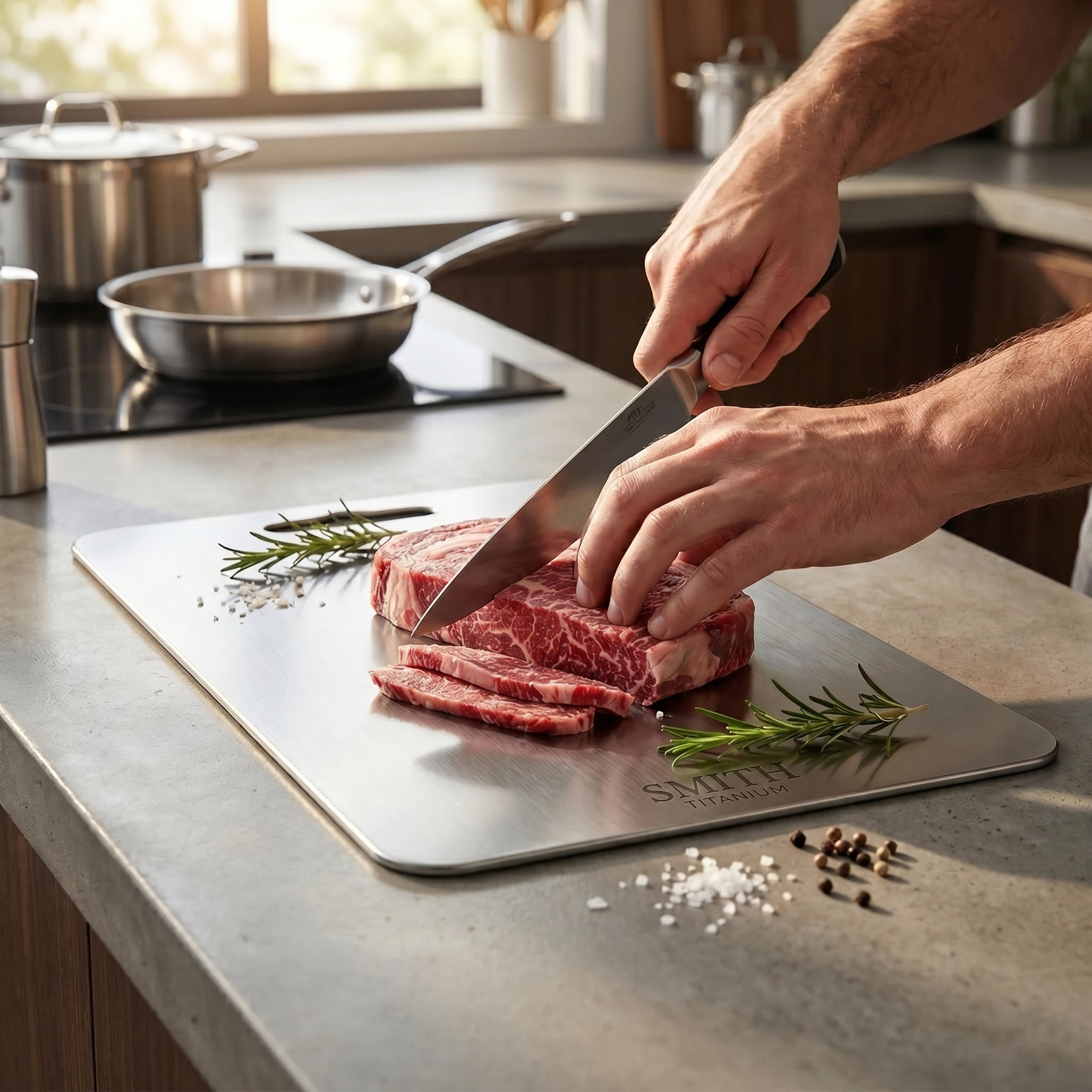 Jones Titanium Cutting Board